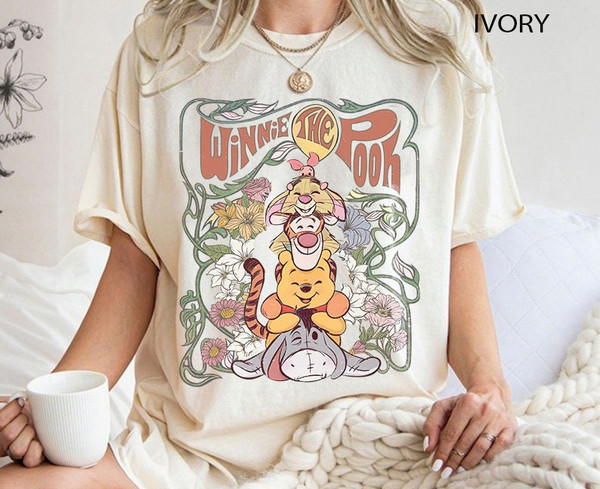The Pooh Shirt, Disney Pooh Bear Shirt, Retro Winnie The Pooh And Friends Shirt, Classic Pooh and Co Shirt, Disneyworld Shirt.jpg
