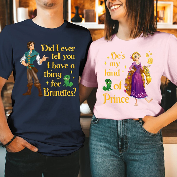 Tangled Shirt  Rapunzel Flynn Rider Shirt  Rapunzel Couple Shirt  Princess Couple Shirt  Magic Kingdom  Family Trip  Valentines Gift 1.jpg