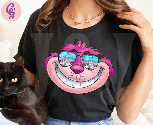 Cheshire Cat Shirt - 200+ Characters -  Magic Family Shirt, Custom Family Shirts, Personalized Shirt - Family Matching - Alice in Wonderland.jpg