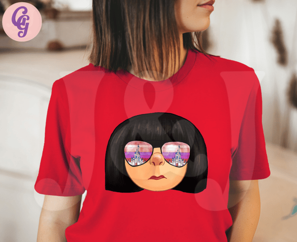 Edna Mode - Magic Family Shirts -  Sunglasses - Best Day Ever -  Edna E Mode -  Custom Character Shirts - Girls - Personalized Park Shirts.jpg