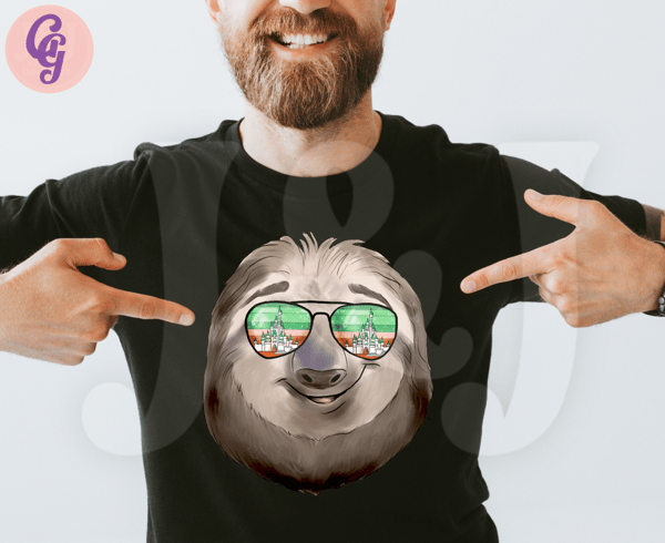 Flash Sloth - Magic Family Shirts -  Zootopia Fash Graphic Tee - Custom Character Shirts - Adult Shirts.jpg