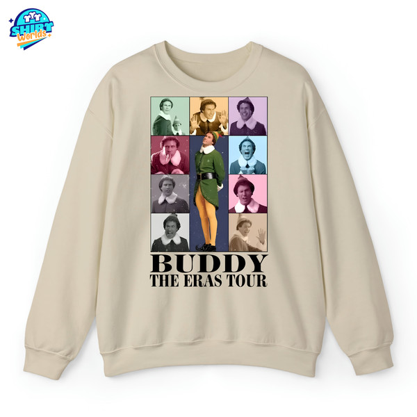 Buddy The Era Tour Sweatshirt, Elf Sweater, TS Era Tour Elf T-Shirt, Elf Concert Hoodie, Buddy Concert Crewneck.jpg