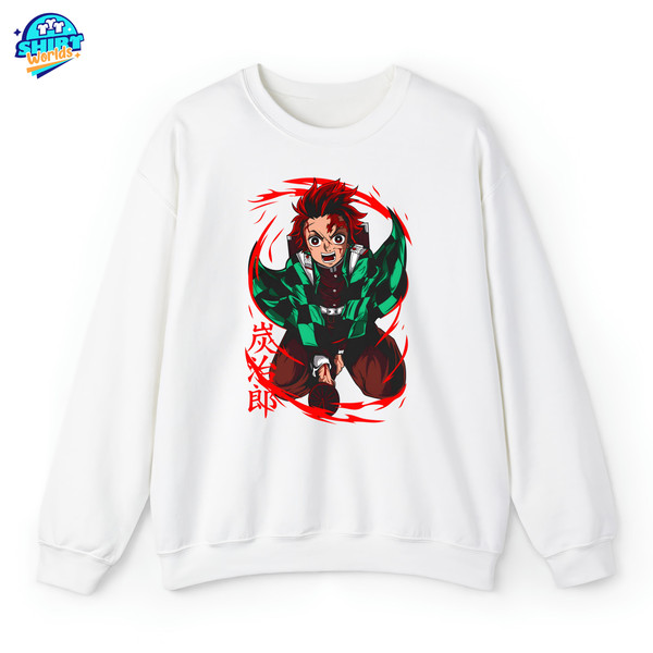 Tanjiro Kamado Shirt, Demon Slayer Anime, Anime Manga Shirt, Anime Shirt, Gifts For Anime Lovers, Anime Demon Shirt.jpg
