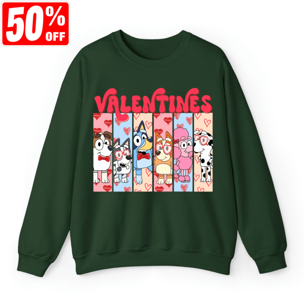 Bluey Valentine Shirt, Happy Valentine Cartoon, Valentine Dog Cartoon, Valentine Movie, Happy Valentine’s Day, Valentine Dog.jpg