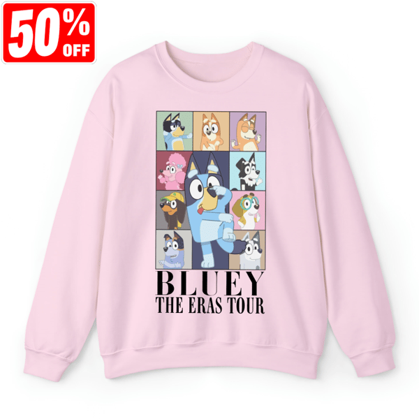 Swiftie Taylor The Bluey Tour Shirt, Bluey Era Tour Sweatshirt, Bluey The Era Tour Shirt, Era Tour Sweatshirt, Taylor Christmas Shirt.jpg