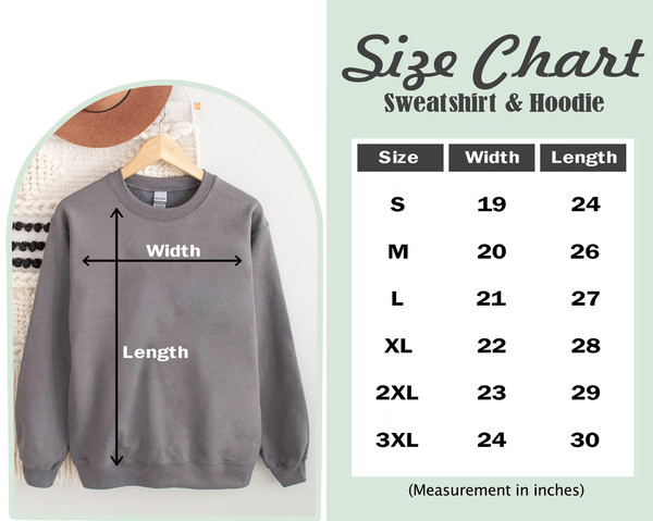 Size Chart For Crewnecks/Sweatshirts  Nike crewneck outfit, Size chart,  Diy crewneck