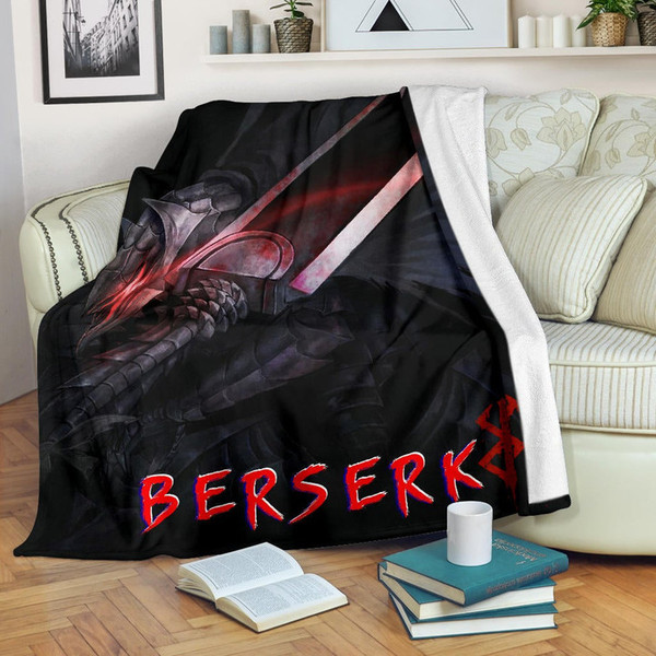Berserk Anime Sherpa Fleece Quilt Blanket BL2910 - Wisdom Teez.jpg