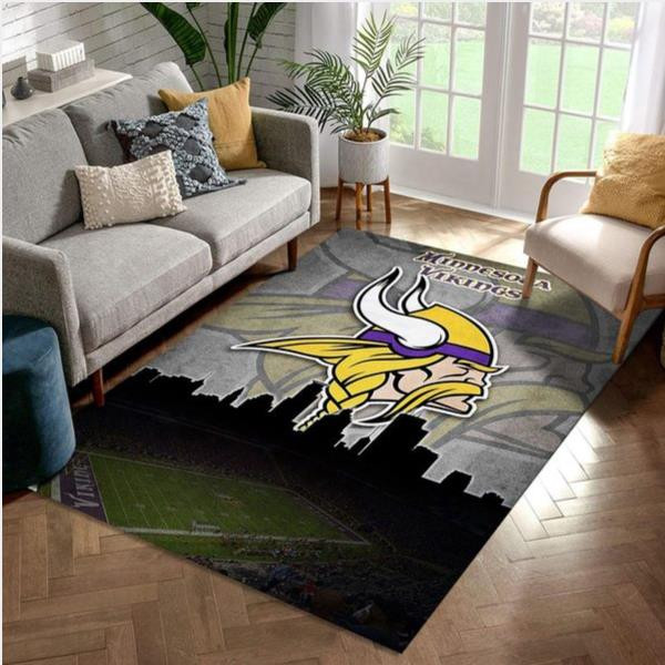 Minnesota Vikings NFL Rug Bedroom Rug Home US Decor.jpg