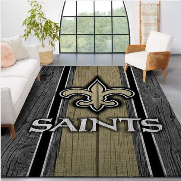 New Orleans Saints Nfl Team Logo Wooden Style Style Nice Gift Home Decor Rectangle Area Rug.jpg