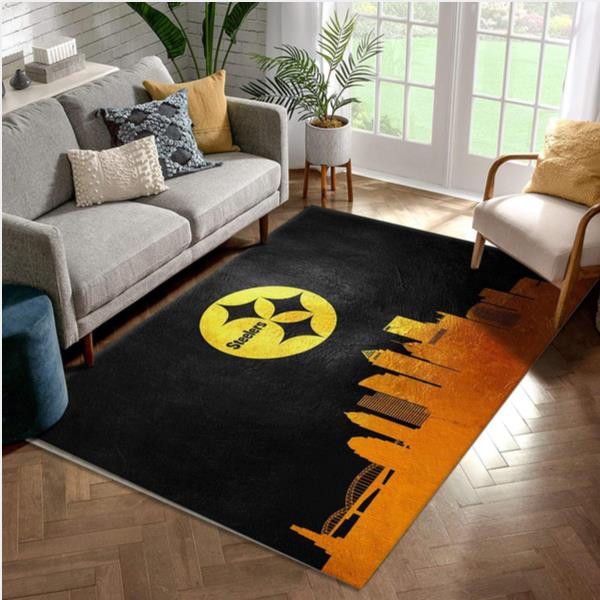 Pittsburgh Steelers NFL Area Rug Carpet Kitchen Rug Christmas Gift US Decor.jpg