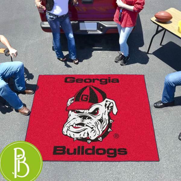Georgia Bulldogs Tailgate Mat For Sporting Events - Print My Rugs.jpg