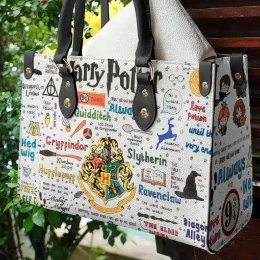 Harry Potter Handbag,Custom Harry Potter Leather Bag, Harry Shoulder Bag,Harry Potter Bag,Top Handle Bag,Vintage Handbag,Shoppingtravel Bag-6.jpg