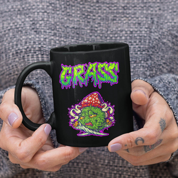 Grass Mug - Stoner Gift, Funny Cannabis Gifts, Weed Lover Mug, 420 Mugs, Marijuana Gift.jpg