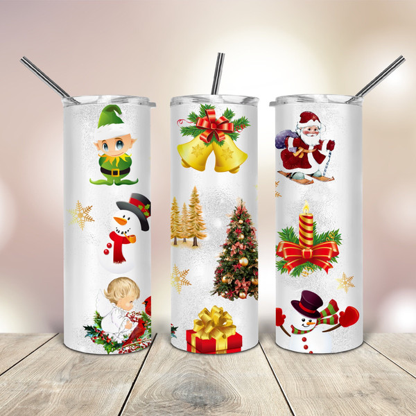 20 Oz skinny Tumbler Png Winter Pattern wrap tapered straight template digital download sublimation graphics  instant download  sublimation.jpg