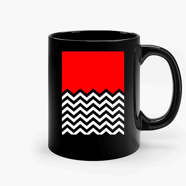 Twin Peaks Black Lodge Pattern Ceramic Mugs.jpg