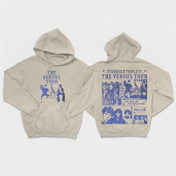 Sturniolo Triplets Iconic Shirt 2 Side, The Versus Tour 2023 Concert Ticket Vintage 90s Y2K Graphic Tee, Unisex Gift Hoodie Bootleg Tee.jpg