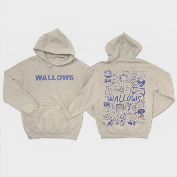 Wallows 2 Sides Hoodie, Wallows Album Hoodie, Wallows Band Shirt, Wallows Mar Trending Unisex Gifts 2 Side Sweatshirt,Gift for men and women.jpg