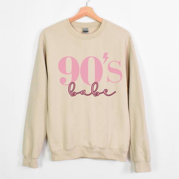 90's Baby Cozy Oversized Sweatshirt, 90's Nostalgic, Backstreet Boys, Nsync, Brittany Spears, Cozy Crewneck, Fall Outfit.jpg