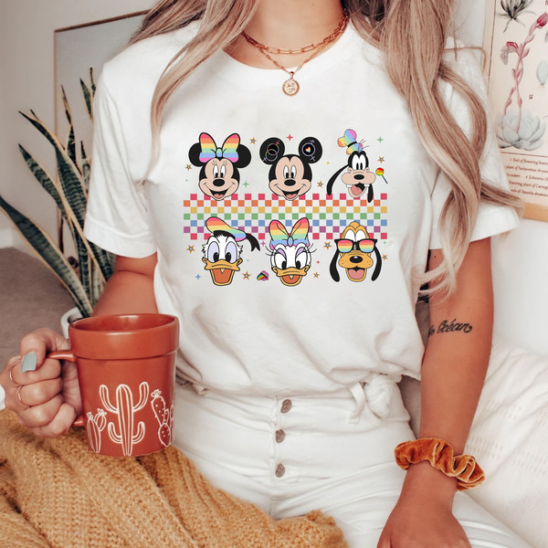 Mickey and Friends Lgbt Pride Shirt,Polaroid Rainbow Mickey & friends Gays Day Shirt, Pride Month Shirt, Gay Pride Trendy Shirt,disney shirt.jpg