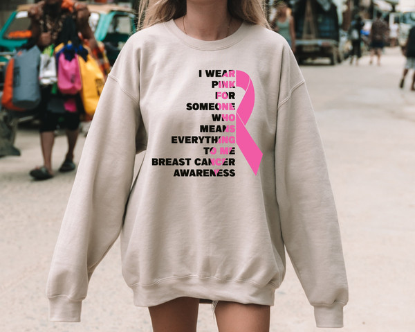 Breast Cancer Awareness Sweatshirt, Cancer Survivor Hoodie, Cancer Awareness Month Sweatshirt, Support Cancer Warriors Sweatshirt.jpg