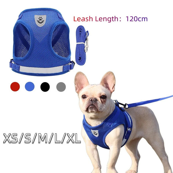 iM6pQuality-Dog-Harness-And-Leash-Set-Dog-Accessories-For-Small-Dog-Chest-Harness-Dog-Leash-French.jpg