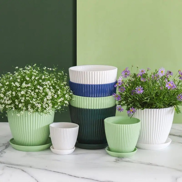 Gy7BHome-Garden-Pots-with-Tray-Planters-Flower-Plant-Pots-Multi-Color-Flower-Seedling-Nursery-Pots-with.jpg
