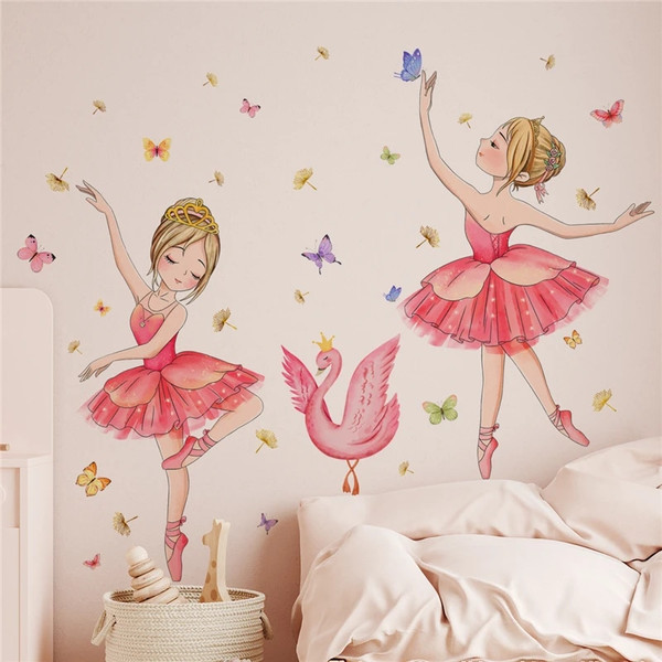 Q9PmPrincess-and-Swan-Wall-Stickers-for-Kids-Rooms-Girls-Cute-Ballet-Dancer-Flower-Butterfly-Wallpaper-Nursery.jpg