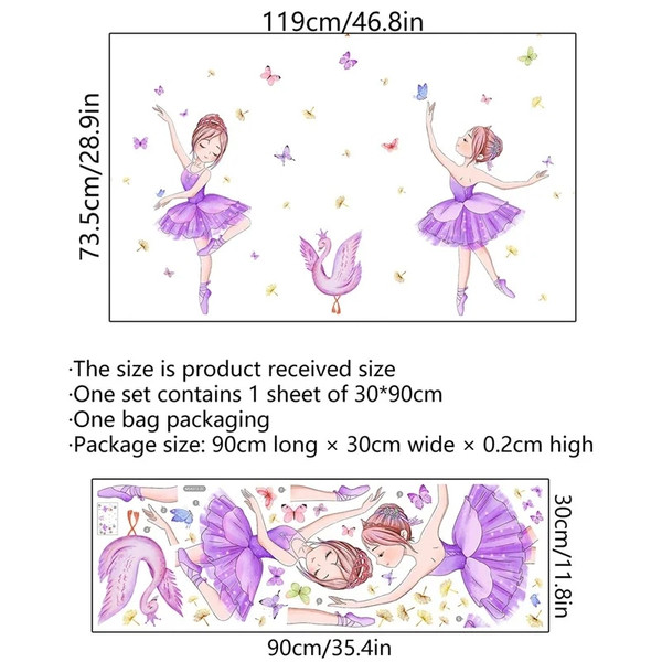 dT27Princess-and-Swan-Wall-Stickers-for-Kids-Rooms-Girls-Cute-Ballet-Dancer-Flower-Butterfly-Wallpaper-Nursery.jpg