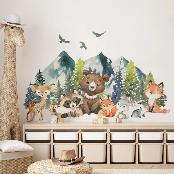 CZBEWatercolor-Forest-Animals-Bear-Deer-Wall-Stickers-for-Kids-Rooms-Nursery-Wall-Decals-Boys-Room-Decoration.jpg