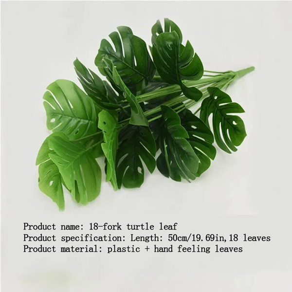 3CZwArtificial-Turtle-Back-Leaf-High-Grade-Simulation-Of-Fake-Flowers-18-Fork-Turtle-Back-Leaf-Creative.jpg