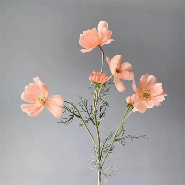 4v6xArtificial-Gesang-Flower-Single-Branch-4-Fork-Queen-Cosmos-Fake-Flower-Silk-Flower-Bouquet-Living-Room.jpg