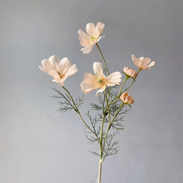 OnKqArtificial-Gesang-Flower-Single-Branch-4-Fork-Queen-Cosmos-Fake-Flower-Silk-Flower-Bouquet-Living-Room.jpeg