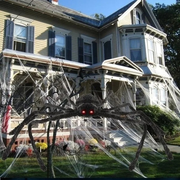 8vwJHalloween-Big-Plush-Spider-Horror-Halloween-Decoration-Party-Props-Outdoor-Giant-Spider-Decor-30-200cm-Black.jpg