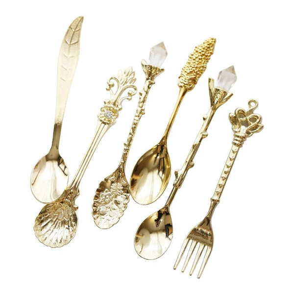 ucAJ6pcs-Vintage-Spoons-Fork-Cutlery-Set-Mini-Royal-Style-Metal-Gold-Carved-Teaspoon-Coffee-Snacks-Fruit.jpg