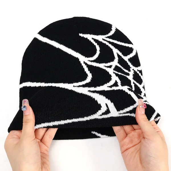 ou4PFashion-Knitting-Spider-Web-Design-Hat-for-Men-Women-Pullover-Pile-Cap-Y2k-Goth-Warm-Beanie.jpg