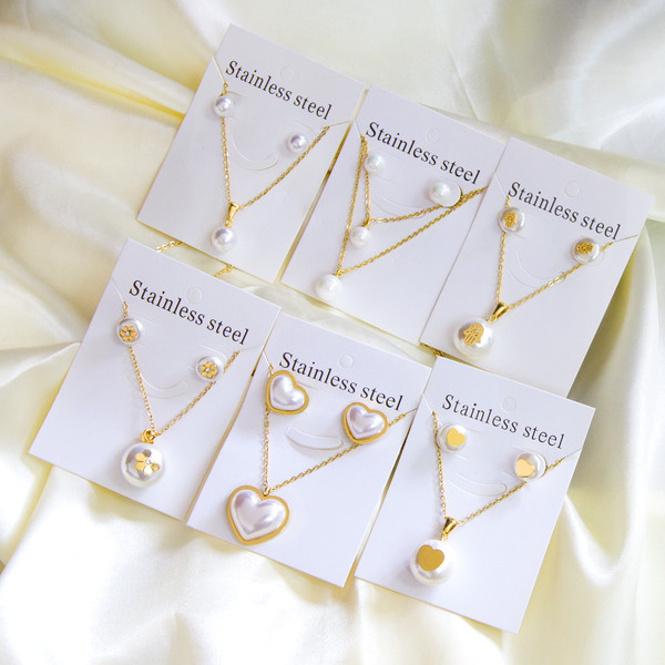 emzcKorean-Fashion-Stainless-Steel-Earring-Pendant-Necklace-Set-Pearl-Set-Cubic-Zirconia-Jewelry-Sets-for-Women.jpg