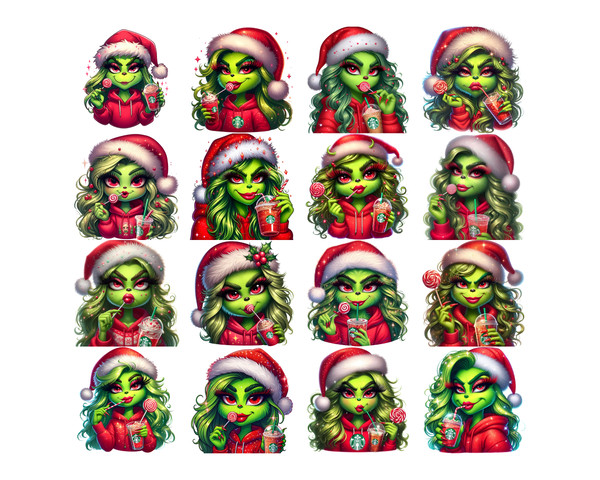 Red Bougie Grinch file PNG, Cheetah Grinch Png, Mama Grinch, Christmas Grinch, Cute Girl Grinch png, Boujee Grinch Mean Girl, Instant Download.jpg