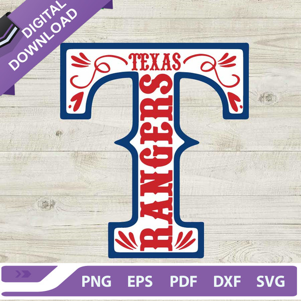 Texas Rangers Baseball T Logo SVG, Rangers Baseball SVG, Texas Rangers Baseball Team Logo SVG.jpg