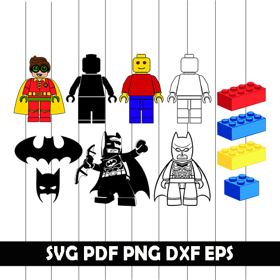 Lego SVG, Lego, png,eps,dxf,pdf,svg, for Cricut or Silhouette, cricut, svg Cut File,Batma1.jpg