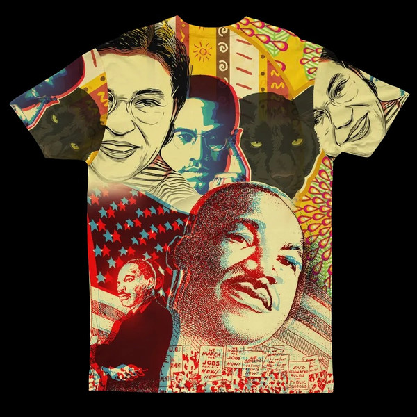 Black Power Movement T-shirt 01, African T-shirt For Men Women