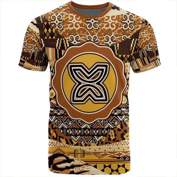 Fawohodie T-Shirt Leo Style, African T-shirt For Men Women