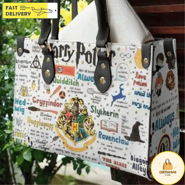 Harry Potter Handbag, Custom Harry Potter Leather Bag,  Harry Shoulder Bag 5.jpg