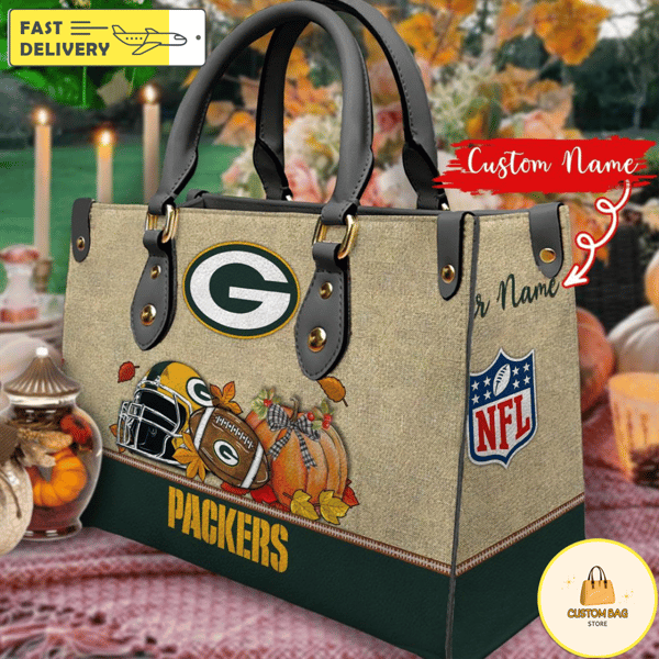 NFL Green Bay Packers Autumn Women Leather Bag.jpg