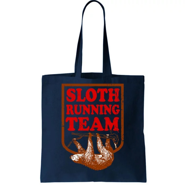 Sloth Running Team Vintage Tote Bag.jpg