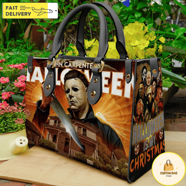 Halloween Horror Characters Leather Bag Purses For Women,Halloween Bags and Purses,Handmade Bag 12.jpg