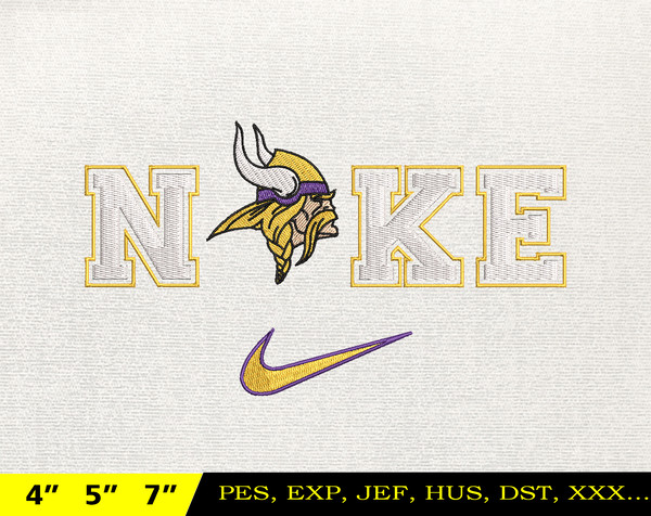 NFL Minnesota Vikings, NIKE NFL Embroidery Design, NFL Team Embroidery Design, NIKE Embroidery Design, Instant Download 6.jpg