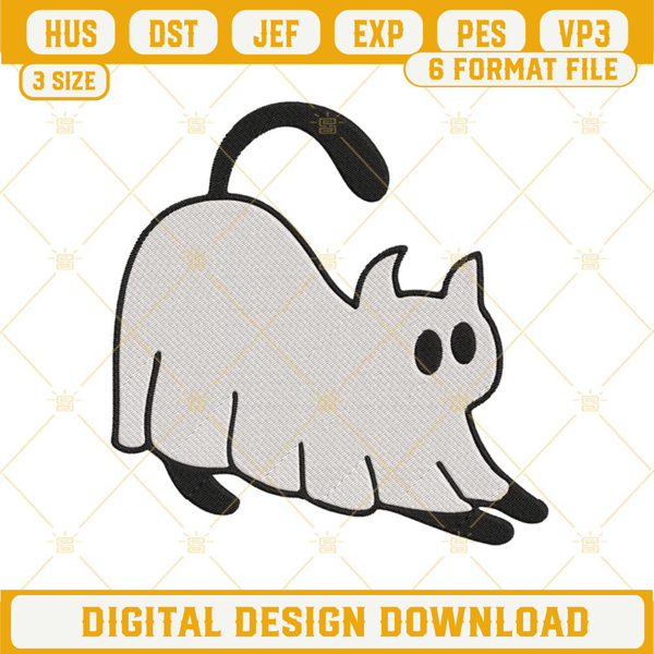 Ghost Cat Halloween Embroidery Design Files.jpg