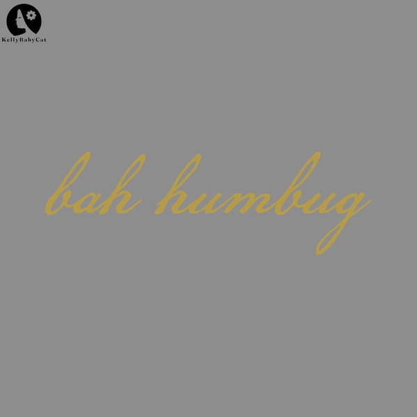 KL141233-Bah Humbug Christmas Gold Script Typographyugly christmas sweater PNG.jpg