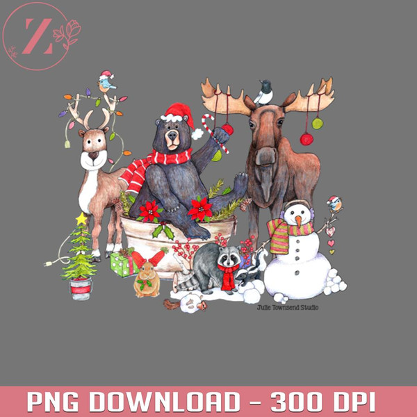 KL261223706-Woodland Critter Christmas Gathering Fullmetal Alchemist PNG download.jpg