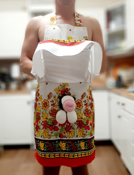 Apron-Penis- apron with dick-Christmas Gift-Chef's Apron-Pop-up Penis 6.jpg